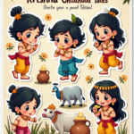 Indian Gods - Religious - Stickers Sheet v7